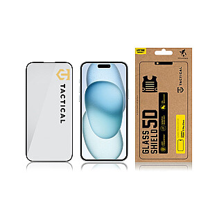 Tactical Glass Shield 5D for Apple iPhone 15 Plus melns