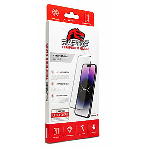 Swissten Raptor Diamond Ultra Full Face Tempered Glass Aizsargstikls Priekš Apple iPhone 16 Pro