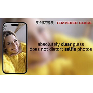 Swissten Raptor Diamond Ultra Full Face Tempered Glass Aizsargstikls Priekš Apple iPhone 16 Pro