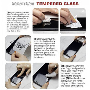 Swissten Raptor Diamond Ultra Full Face Tempered Glass Защитное Стекло для Apple iPhone 16 Pro