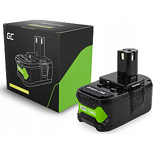 Green Cell Green Cell аккумулятор для электроинструментов Ryobi ONE+ 18 В 5 Ач Сменный аккумулятор RB18L50