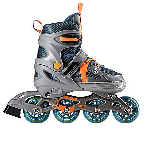 INLINE SKATES NILS EXTREME NJ1828 A GREY-ORANGE  SIZE. L (39-42)