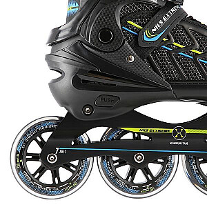 INLINE SKATES NILS EXTREME NA1128 BLACK/LIME SIZE. L (39-42)