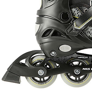 INLINE SKATES NILS EXTREME NA14198 BLACK/YELLOW SIZE. M (35-38)