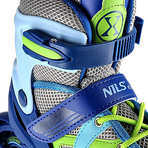 INLINE SKATES NILS EXTREME NJ1828A BLUE-GREEN SIZE. S (31-34)