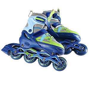 INLINE SKATES NILS EXTREME NJ1828A BLUE-GREEN SIZE. S (31-34)