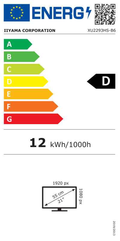 iiyama Prolie XU2293HS-B6- 22'' | IPS | 100Hz