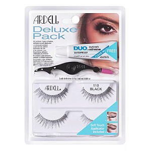 ARDELL Deluxe Pack dirbtinių blakstienų rinkinys 2 poros juodos spalvos