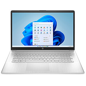 HP 17-CN2083D i3-1215U 17,3" FHD 300 нит AG 8 ГБ DDR4 SSD256 BT UHD Win11 Silver (ПЕРЕУПАКОВКА) 2 года