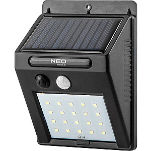 Sienas lampa Neo Solar lampa (Sienas lampa Solar 20 SMD LED 250 lm)