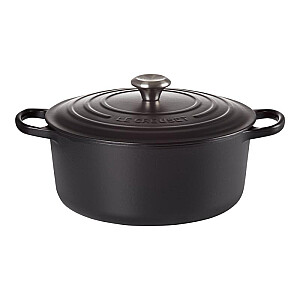 Le Creuset Signature Roaster round 28cm black Schwarz (21177280000430)