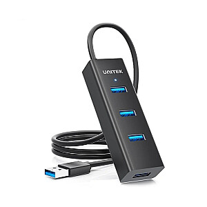 Концентратор Unitek Active USB-A 5 Гбит/с, 4 порта USB-A