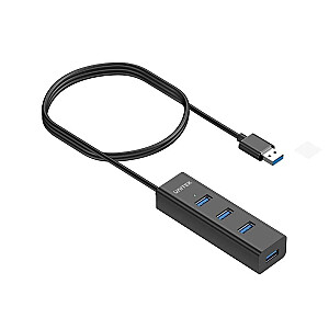 Концентратор Unitek Active USB-A 5 Гбит/с, 4 порта USB-A