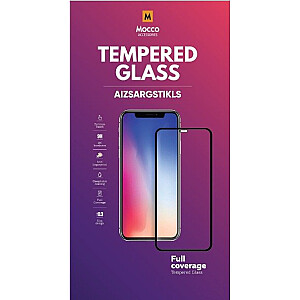 Mocco Full Face / Full Glue Tempered Glass Aizsargstikls Pilnam Ekrānam Apple iPhone 15 Pro Melns