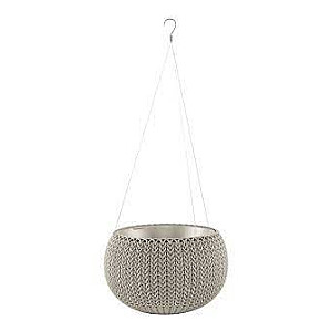 Горшок подвесной Cosy S With Hanging Set бежевый