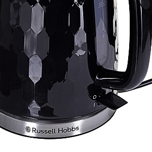 Elektriskā tējkanna Russell Hobbs Honeycomb Black Kettle 1,7 l 2400 W