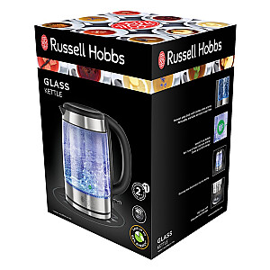 Электрический чайник Russell Hobbs 21600-57 1,7 л 2200 Вт Нержавеющая сталь, Прозрачный