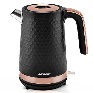 Elektriskā tējkanna 1,7l Berdsen BD-705 black-copper