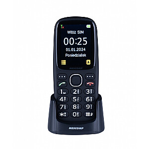 Telefon komórkowy dla seniorów Mescomp MT-166 Edgar Elegant 4GB