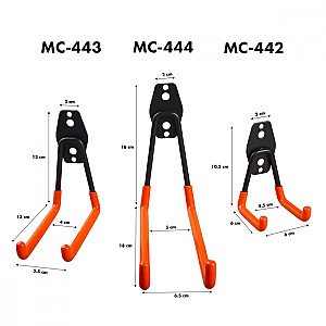 Настенный держатель для гаража 70 кг MC-442 