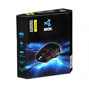 Мышь iBox AURORA USB Type-A Оптическая 2400 DPI Правая