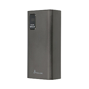 Extralink EPB-069 30000mAh Melns | Ārējais akumulators | Ārējais akumulators, ātra uzlāde, USB-C