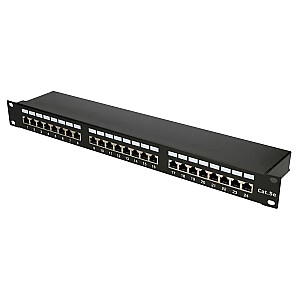 Extralink CAT5E STP V2 | Patch Panel | 24 porti