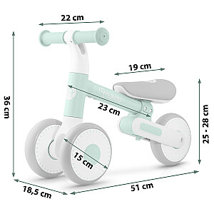 Bērnu līdzsvara velosipēds Nukido NK-603.