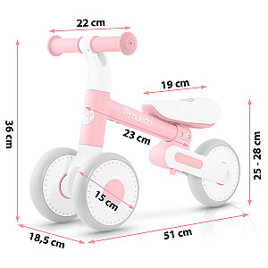 Bērnu skriešanas velosipēds Nukido NK-603.