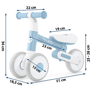 Bērnu skriešanas velosipēds Nukido NK-603.