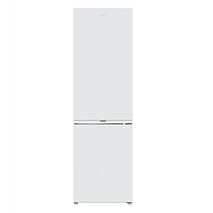 Candy Refrigerator | CNCQ2T518EW | Energy efficiency class E | Free standing | Combi | Height 182.5 cm | No Frost system | Fridge net capacity 197 L | Freezer net capacity 82 L | Display | 38 dB | White