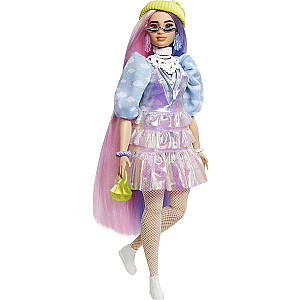 Barbie Extra Moda Barbie Doll — hologrāfiski svārki (GRN27/GVR05)