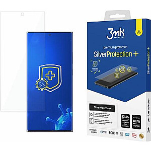 3MK Pretmikrobu aizsargplēve 3MK Silver Protect+ Samsung Galaxy S22 Ultra