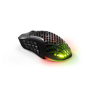 Steelseries Aerox 9 spēļu pele simetriska RF bezvadu + Bluetooth optiskā 18000 DPI