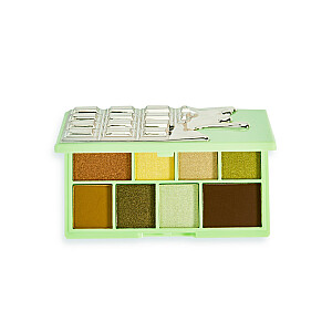 MAKEUP REVOLUTION I Heart Revolution Chocolate Eyeshadow Palette mini paletka cieni do powiek Pistachio Cream 150g