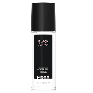 MEXX Black Woman DEO спрей стеклянный 75мл