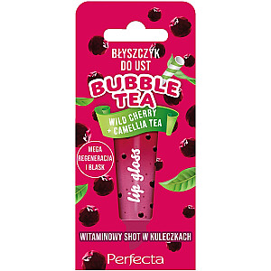 PERFECTA Bubble Tea lūpu spīdums Wild cherry + Camellia tēja 10g