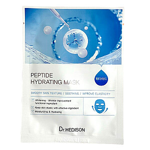 DR.HEDISON Peptide Hydrating Mask drėkinanti peptidinė kaukė lakštuose 2,3 g