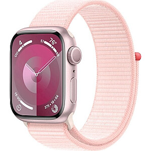 Viedpulkstenis Apple Watch 9 41 mm GPS Pink Alu Sport Loop Pink (MR953)