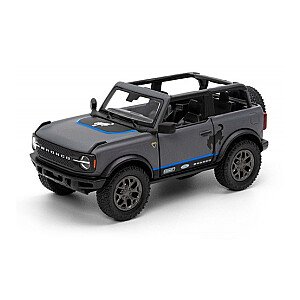 Metāla auto modelis 2022 Ford Bronco w/ printing (Open Top) 1:34 KT5438FA