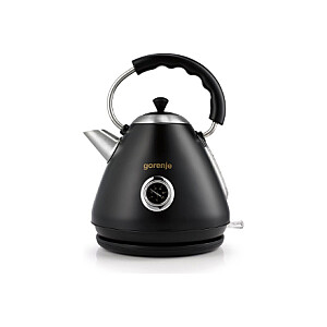 Gorenje | Kettle | K17CLBK | Electric | 2200 W | 1.7 L | Plastic and metal | 360° rotational base | Black