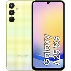 Viedtālrunis Samsung Galaxy A25 5G 8/256 GB Yellow (SM-A256BZYHEUB)