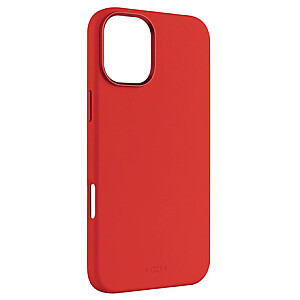 Fixed MagFlow | Back cover | Apple | iPhone 16 Plus | Liquid silicon | Red