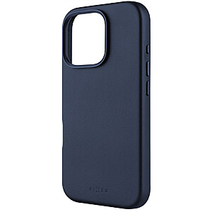 Fixed MagLeather | Back cover | Apple | iPhone 16 Pro | Leather | Blue