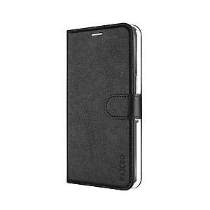 Fixed Opus | Book Case | Apple | iPhone 16 Pro | Leather | Black