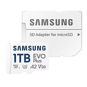 Карта microSD EVO Plus MB-MC1T0SA/EU + адаптер