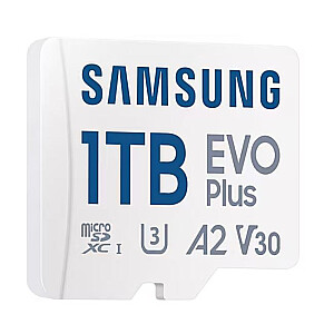 Карта microSD EVO Plus MB-MC1T0SA/EU + адаптер