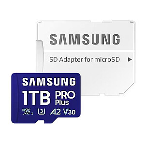 Карта microSD MB-MD1T0SA/WW 1TB PRO+ + адаптер MB-MD1T0SA/EU