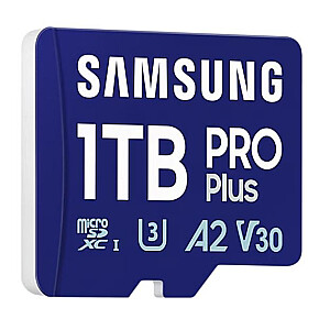 Карта microSD MB-MD1T0SA/WW 1TB PRO+ + адаптер MB-MD1T0SA/EU