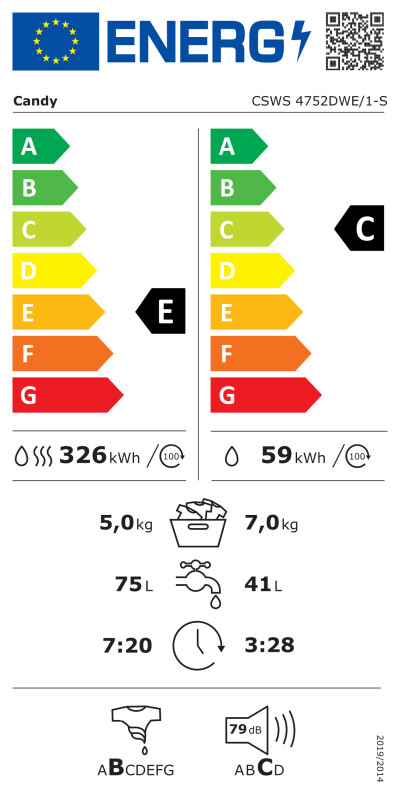 Candy CSWS 4752DWE/1-S